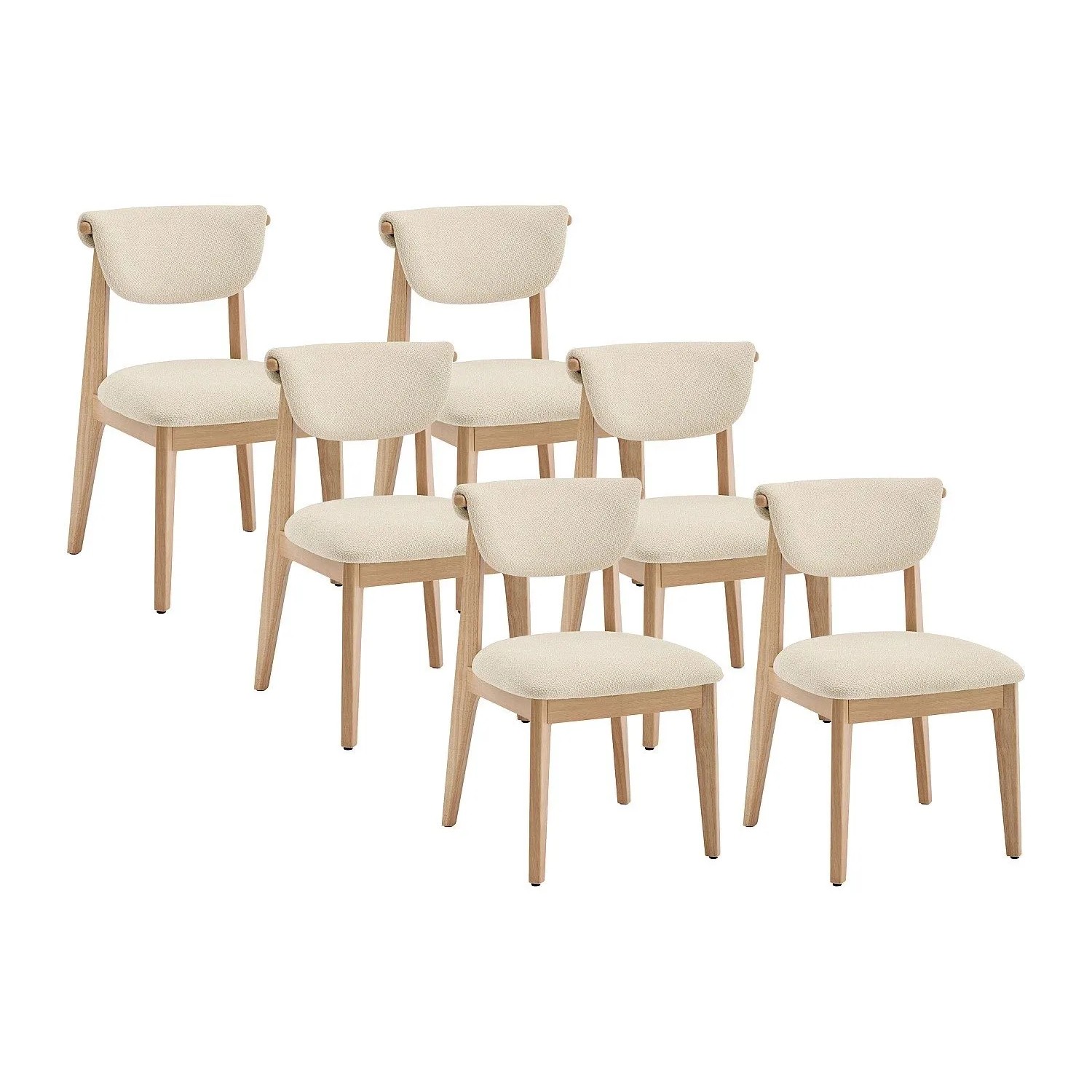 Vente-unique Stuhl Gabiel Cremefarben 51 cm