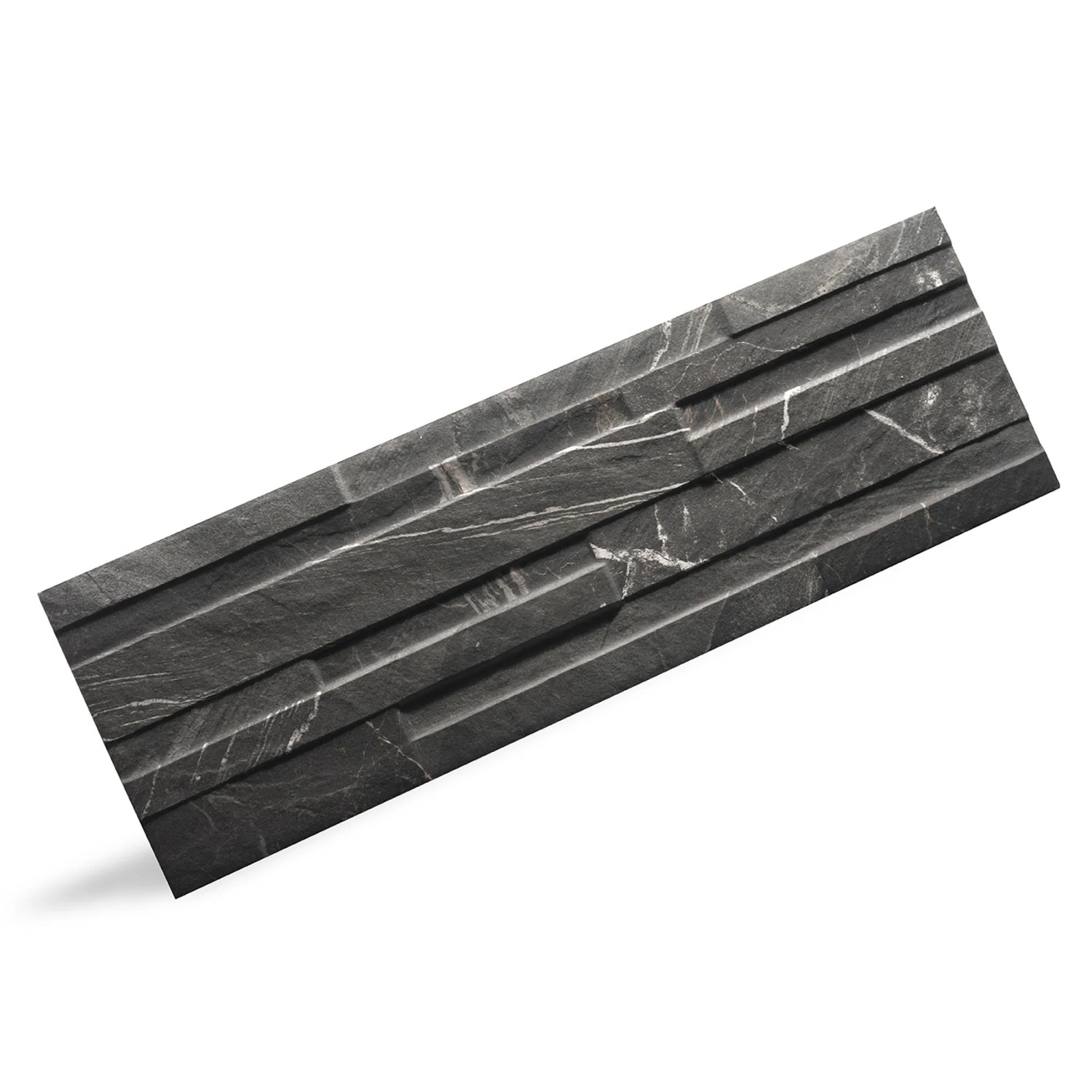 Klimex Verblender Feinsteinzeug UltraStrong Marble Black, 52x17cm, mit Marmor Optik.