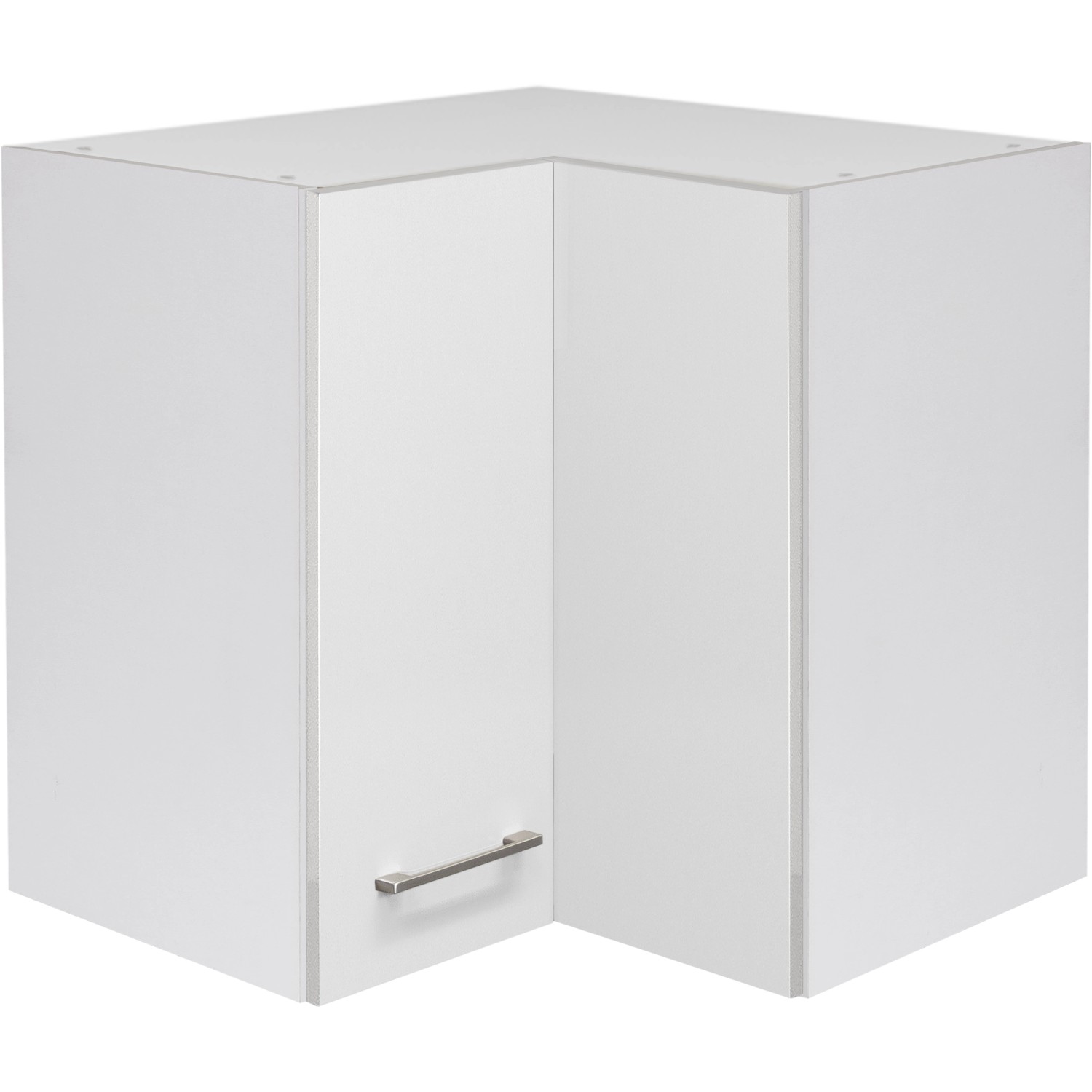 Flex-Well Exclusiv Eck-Hängeschrank Joelina 60 x 60 cm Weiß