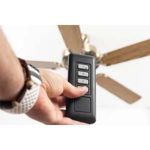 Pepeo Funk-Fernbedienung für Deckenventilator, universell für alle Hersteller geeignet.