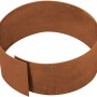 Bellissa Rasenkante Kreis Corten, 13 cm hoch, Ø 40 cm, Beetumrandung mit Rostoptik.