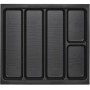SOTECH ORGA-BOX I Mehrzweckeinsatz Besteckeinsatz 519 x 50 x 473 mm Lavagrau Für Blum 60er Korpusbreite