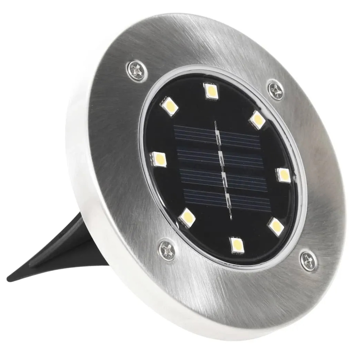 vidaXL Solar-Bodenleuchten 8 Stk LED RGB-Lichtfarbe 315695