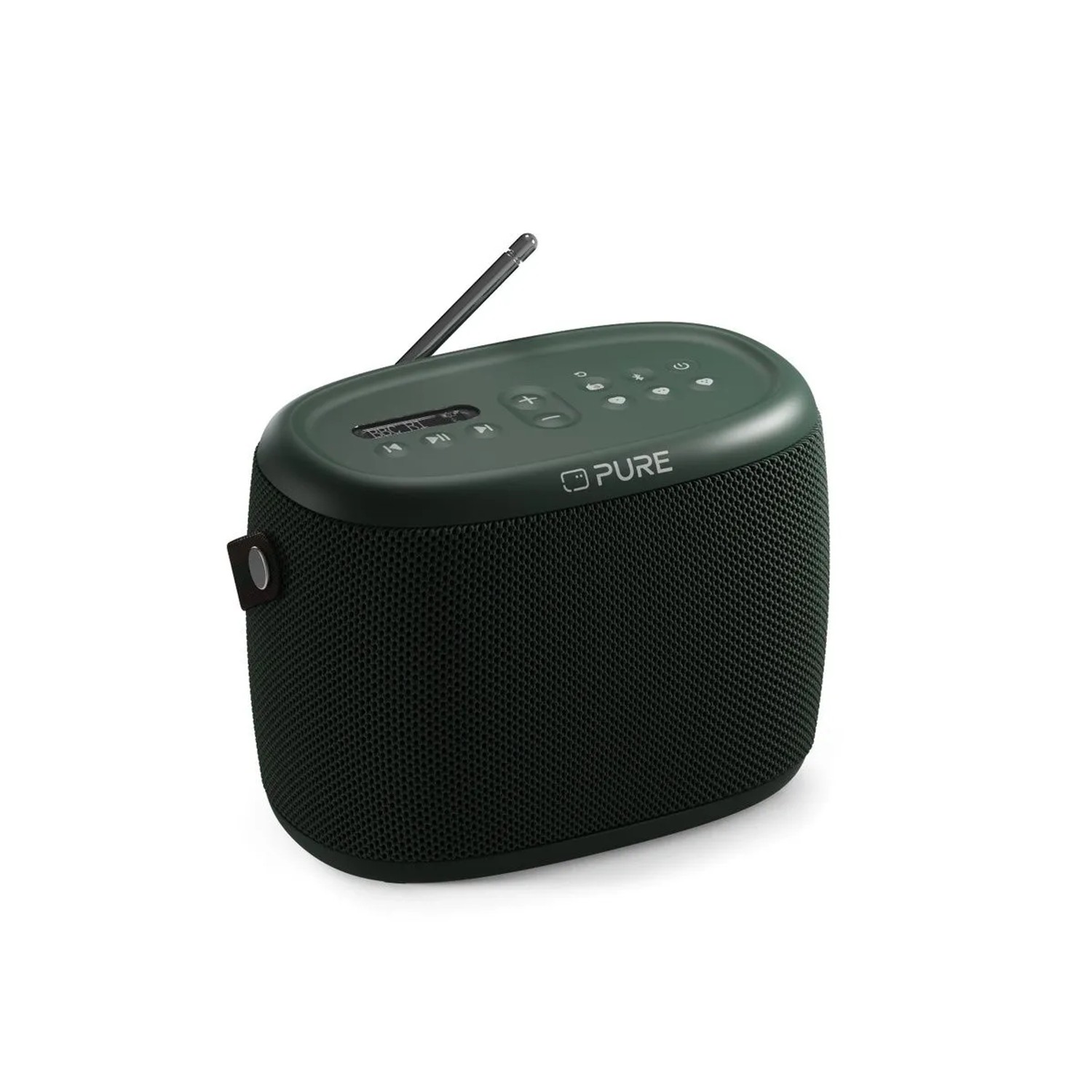 Pure Woodland Wasserdichter IP67 Outdoor-Lautsprecher Mit Bluetooth Und FM/DAB+ Radio Grün