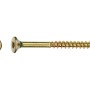 Gelb verzinkte LUX Spanplattenschraube, Senkkopf, TX-Antrieb, Ø 5x40 mm, 200 Stück