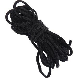 Schwarzes Halteseil für Hängematte, Camping Zubehör.
