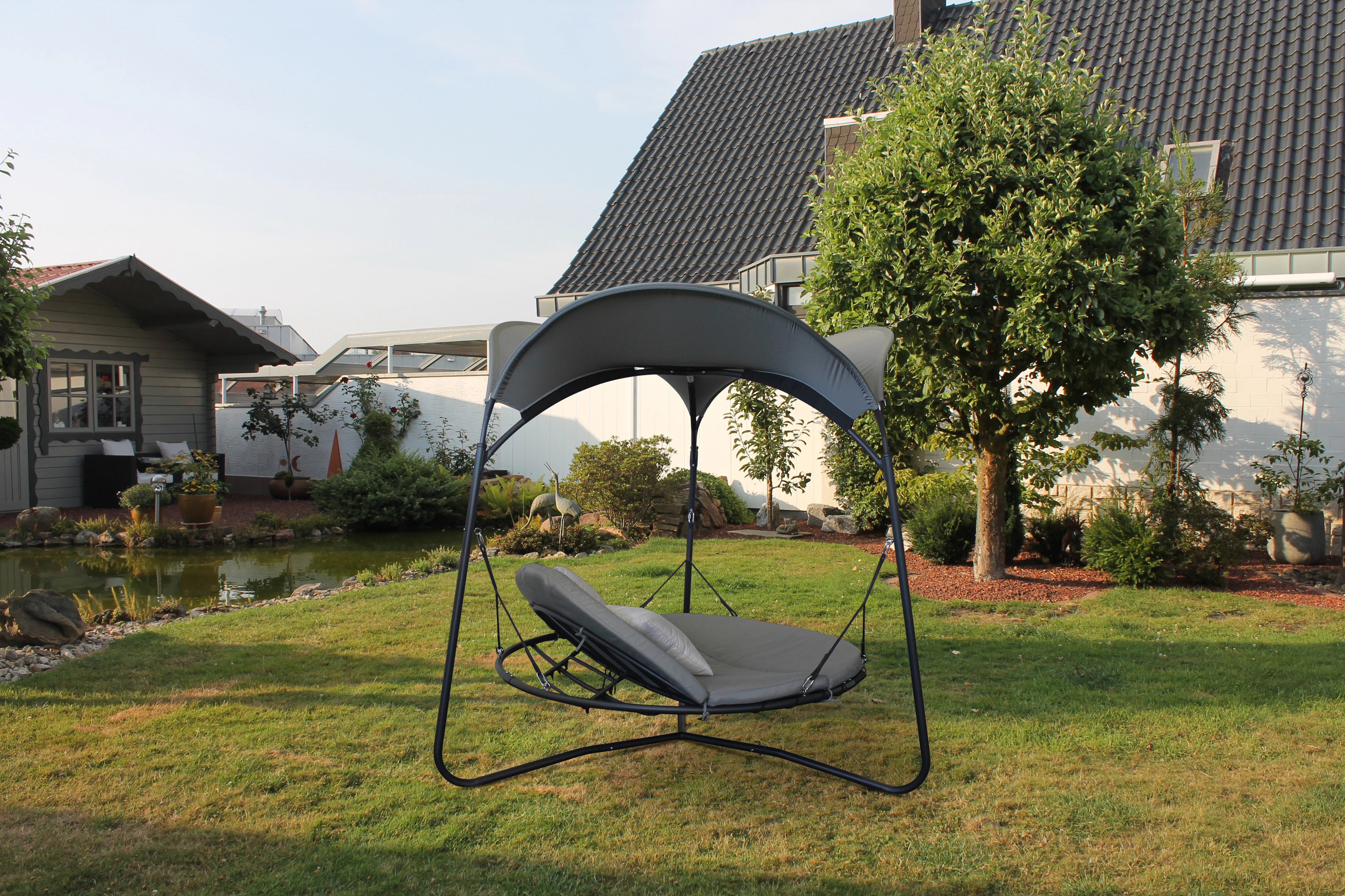 Leco Luxusschaukelbett Mareike kaufen bei OBI | Gartenliegen, Sonnenliegen & Liegestühle
