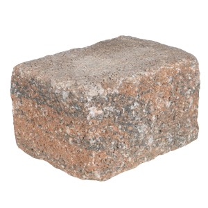 EHL Mauerstein Anzio-Antik-Light Anfang/End Halbstein Muschelkalk, 25x18x15 cm.