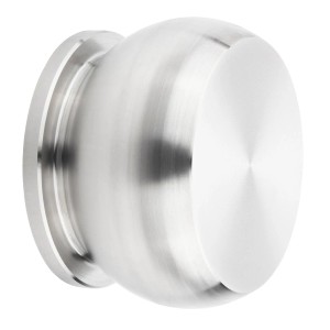 SOTECH Möbelknopf MANCHESTER Ø45 mm Edelstahl Gebürstet