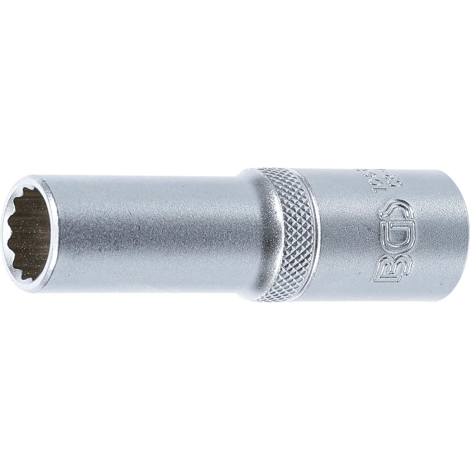 BGS Steckschlüssel Einsatz Zwölfkant Tief Antrieb Innenvierkant 12 5 Mm  1 2 Zoll  SW 13 Mm 10681