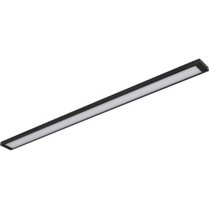 Schwarze Globo LED Unterbauleuchte, 50cm, für Schränke & Regale.