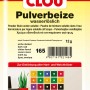 Clou Pulverbeize Eiche Dunkel, 12g Packung. Wasserlösliche Beize für Holz.