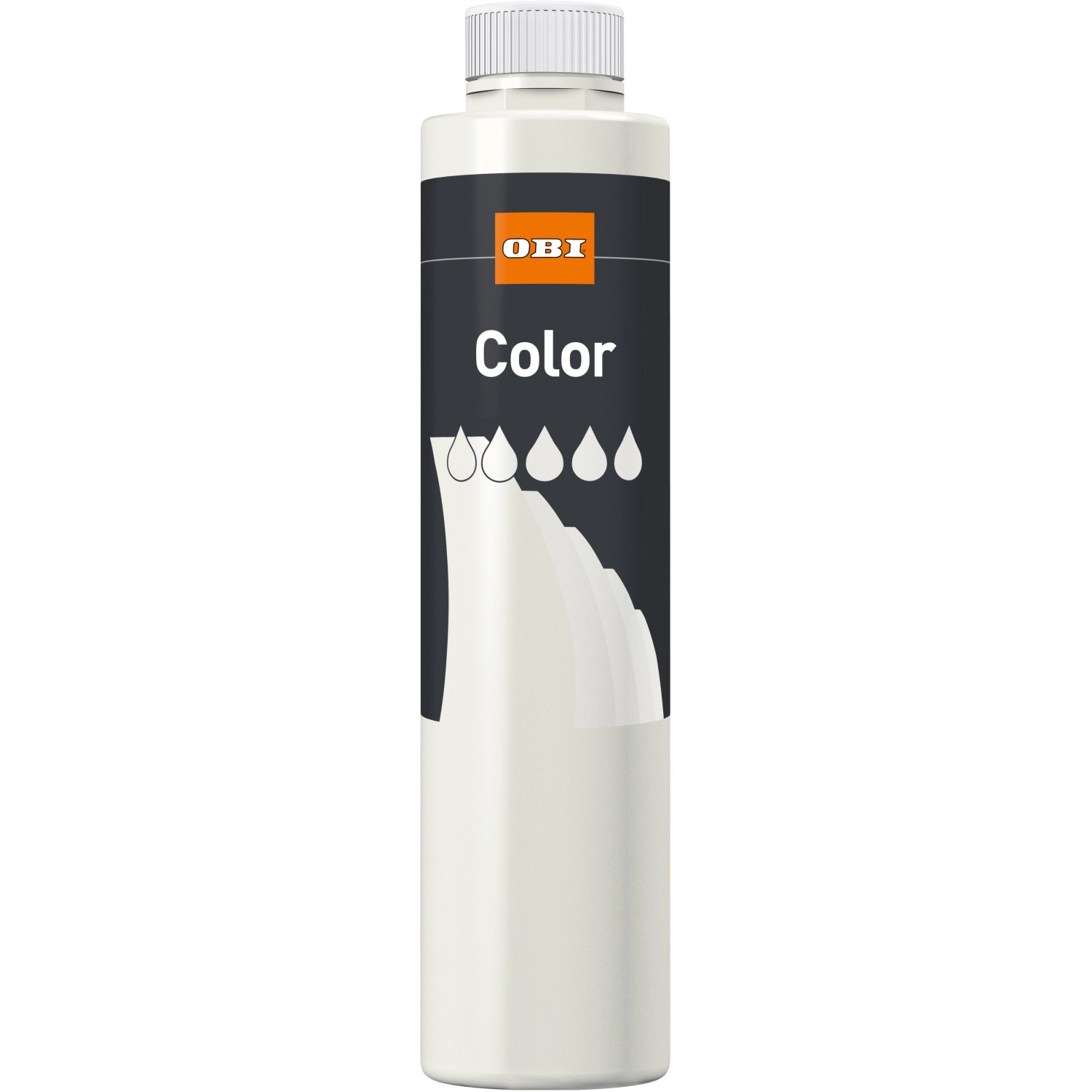 OBI Color Voll- und Abtönfarbe Weiß matt 750 ml