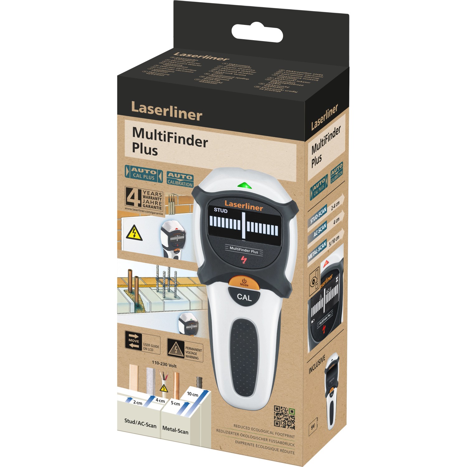 Laserliner MultiFinder Plus Ortungsgerät in Originalverpackung.