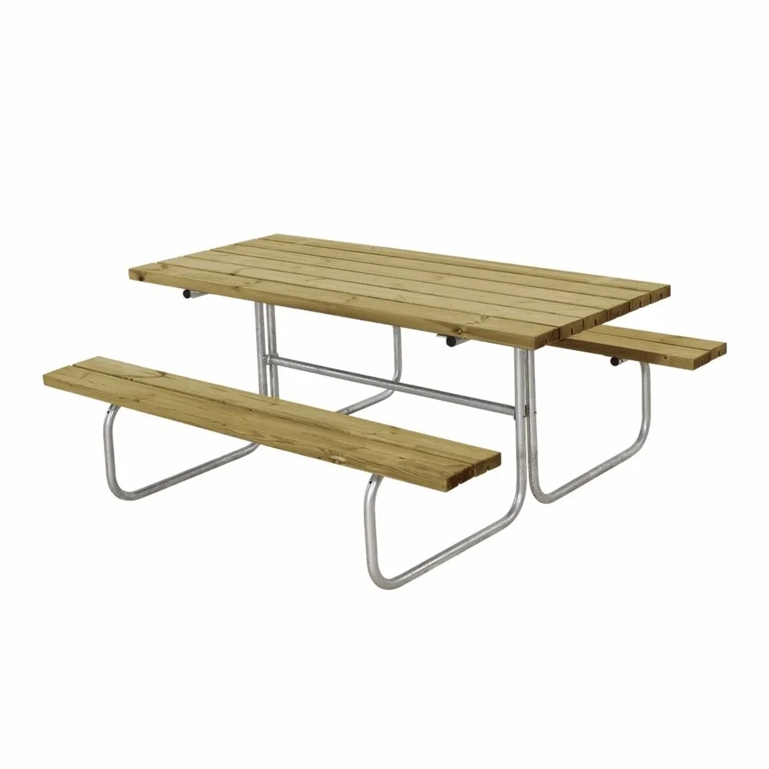 PLUS Gartensitzgruppe Classic 177 cm Druckimprägniertes Holz Robust und Zeitlos