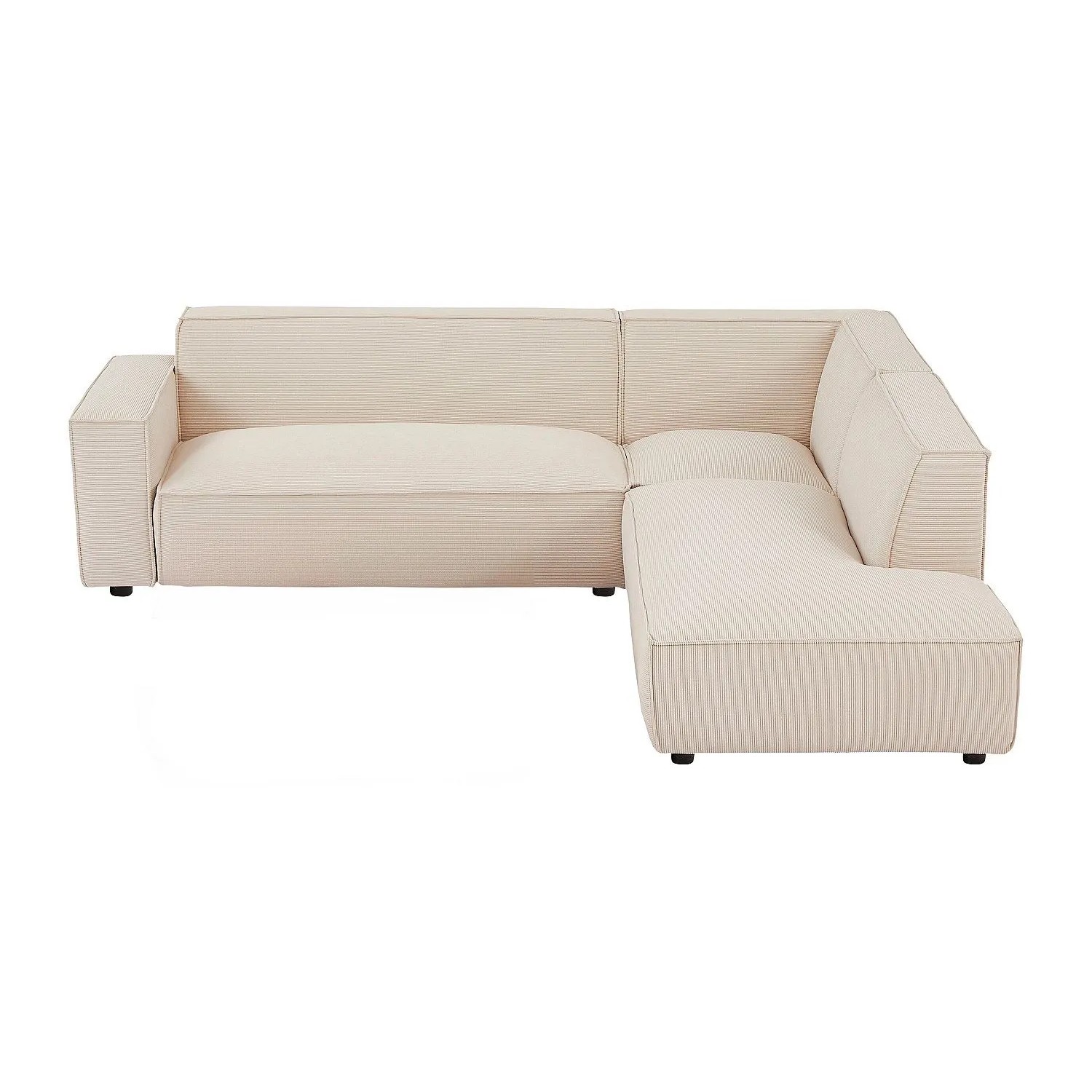 Vente-unique Sofa Ohne Schlafmöglichkeit Borore Beige 256 cm
