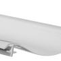 Graues Schulte Dichtprofil, 140 cm, für gerahmte Badewannenfaltwand. Zubehör für Duschen.