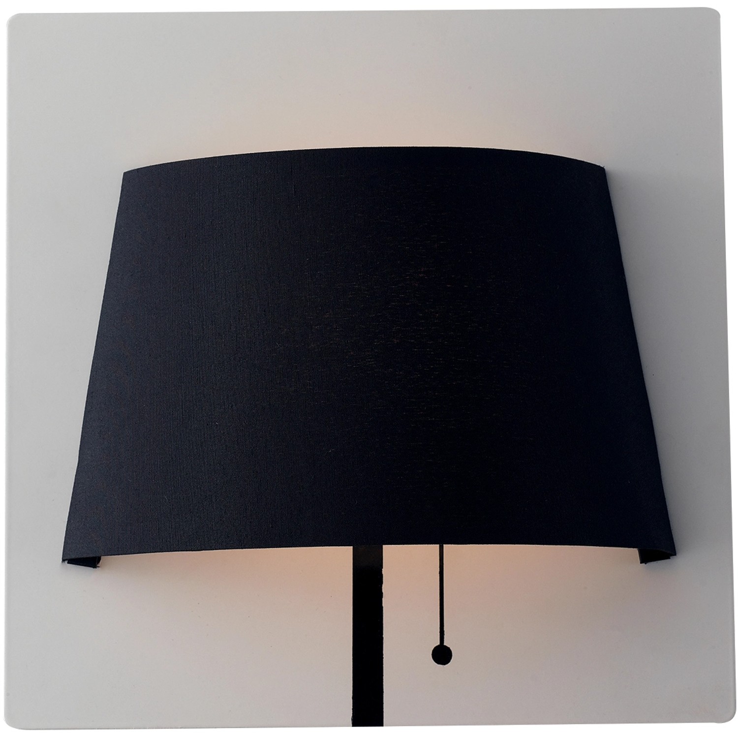 Luce Design LED-Wandlampe Wharol in Weiß-Schwarz