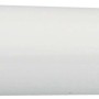 Weißes Arcansas Rundrohr aus PVC, 1 cm Durchmesser, 100 cm lang.