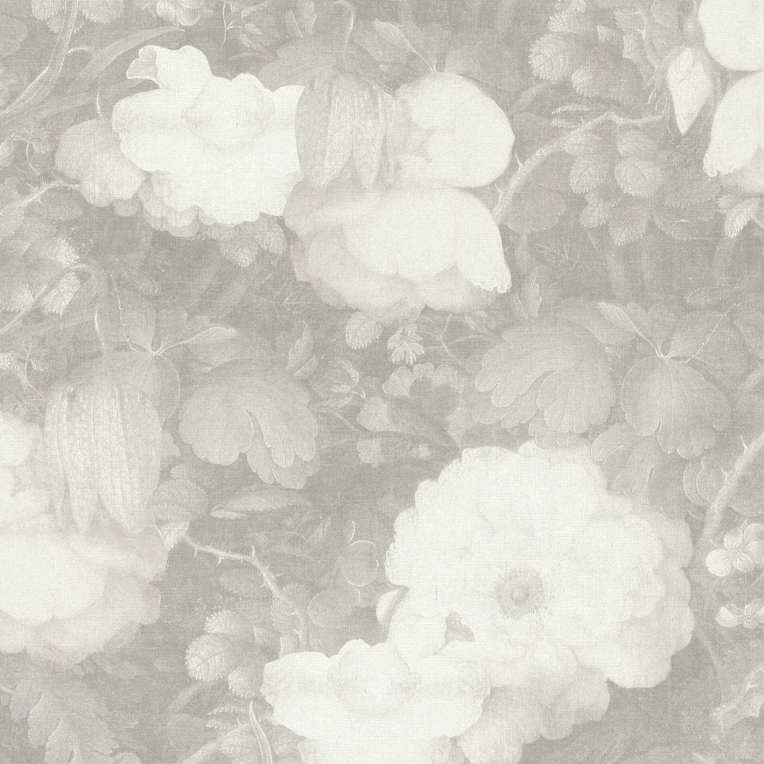 Tadessi Tapete Floral M1-No.278 Vliestapete in Grau