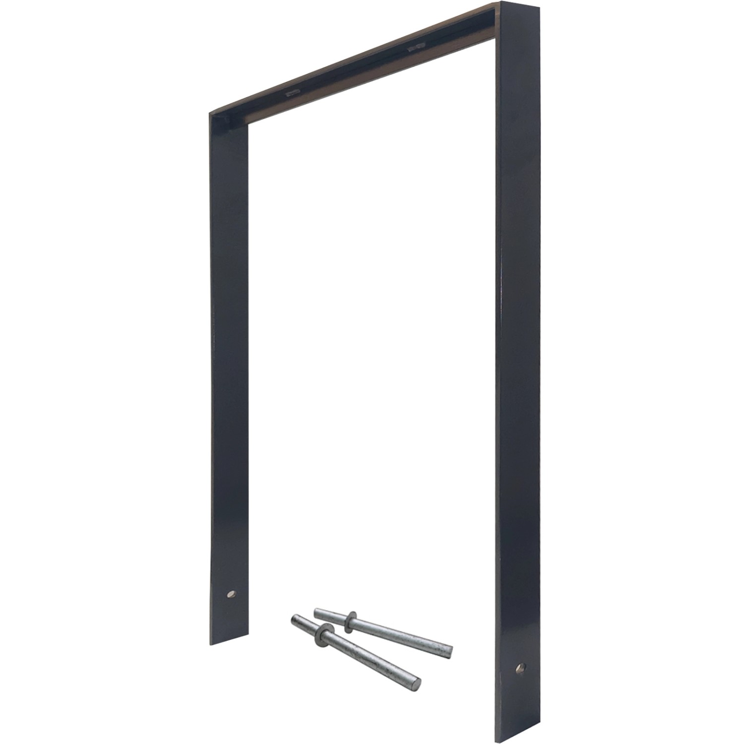 TRUTZHOLM Fahrradanlehnbügel 116,5 x 77 cm Flachstahl 13 mm Anthrazit Typ U