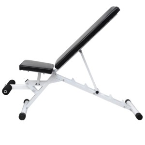 vidaXL Hantelbank mit Langhantel und Kurzhantel Set 60,5 kg 275347