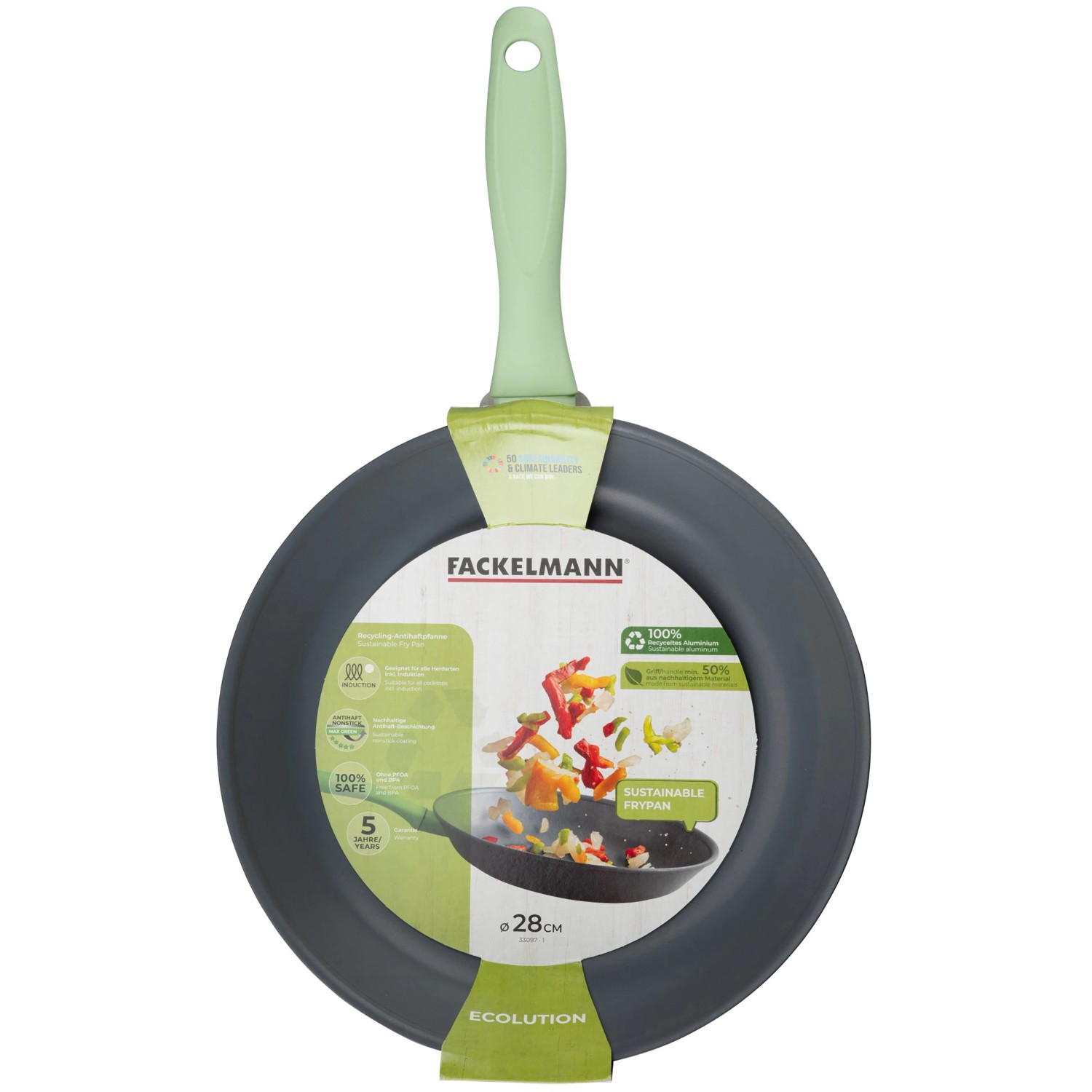 Fackelmann Recycling-Antihaftpfanne Ecolution Ø 28 cm kaufen bei OBI