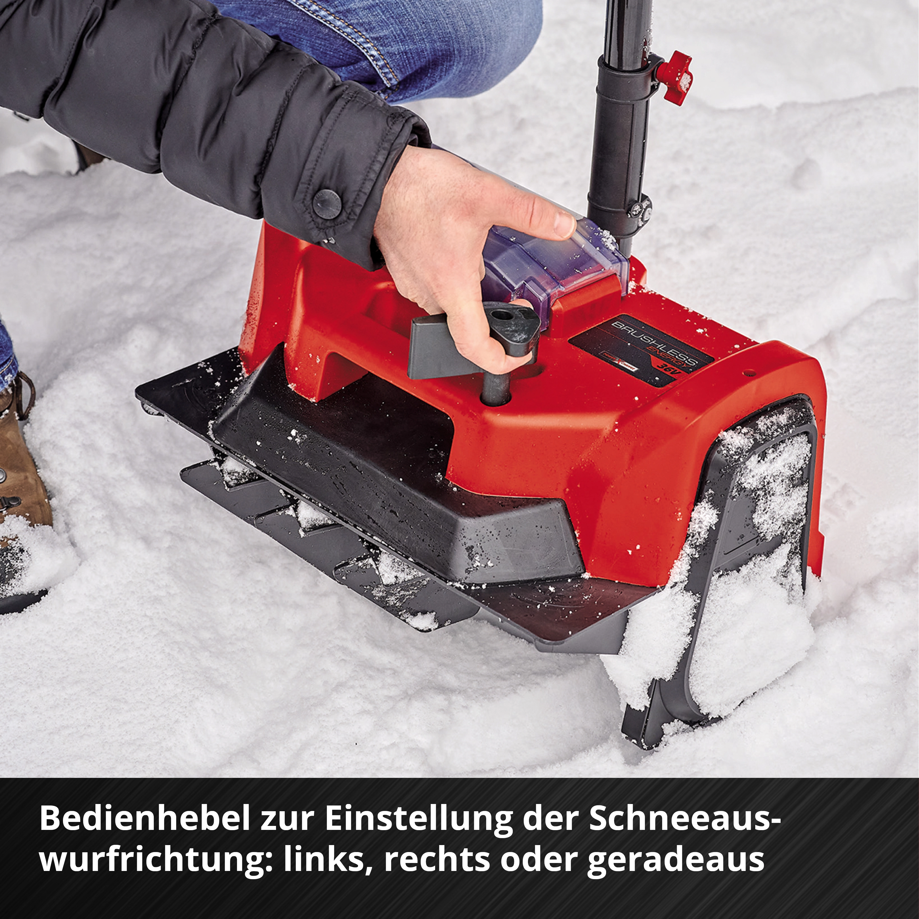 ▻ Einhell Akku-Schneefräse GE-ST 36/40 Li E-Solo ab 199,00€