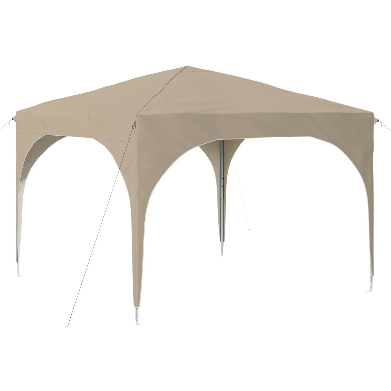 vidaXL Pop-Up Partyzelt 290 x 290 x 245 cm Creme 42019845