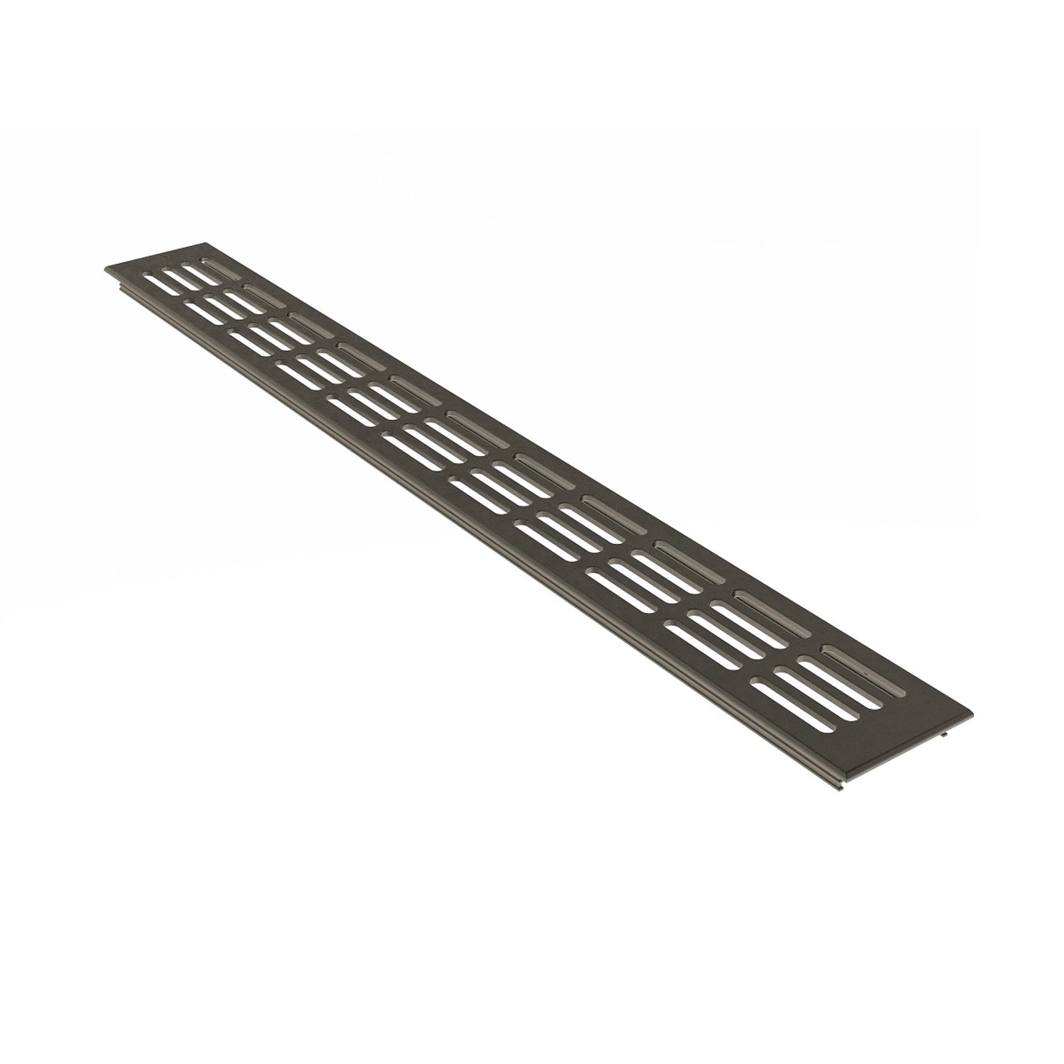 MS Beschläge Lüftungsgitter 60 x 1200 mm Aluminium Braun Eloxiert günstig online kaufen