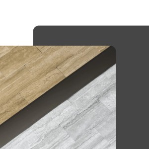 Dalsys Übergangsprofil selbstklebend aus Aluminium Bronze. Verbindet Laminat und Fliesen nahtlos.