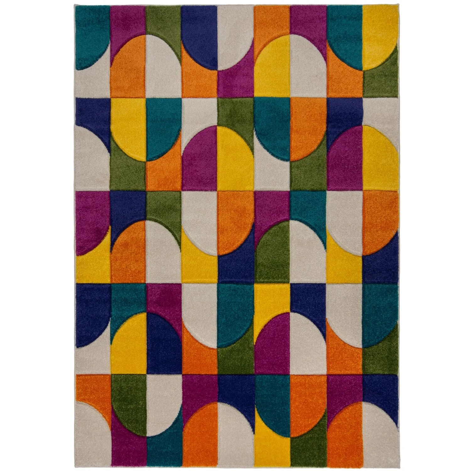 Flair Rugs Kinderteppich Chacha 80 cm x 150 cm Mehrfarbig