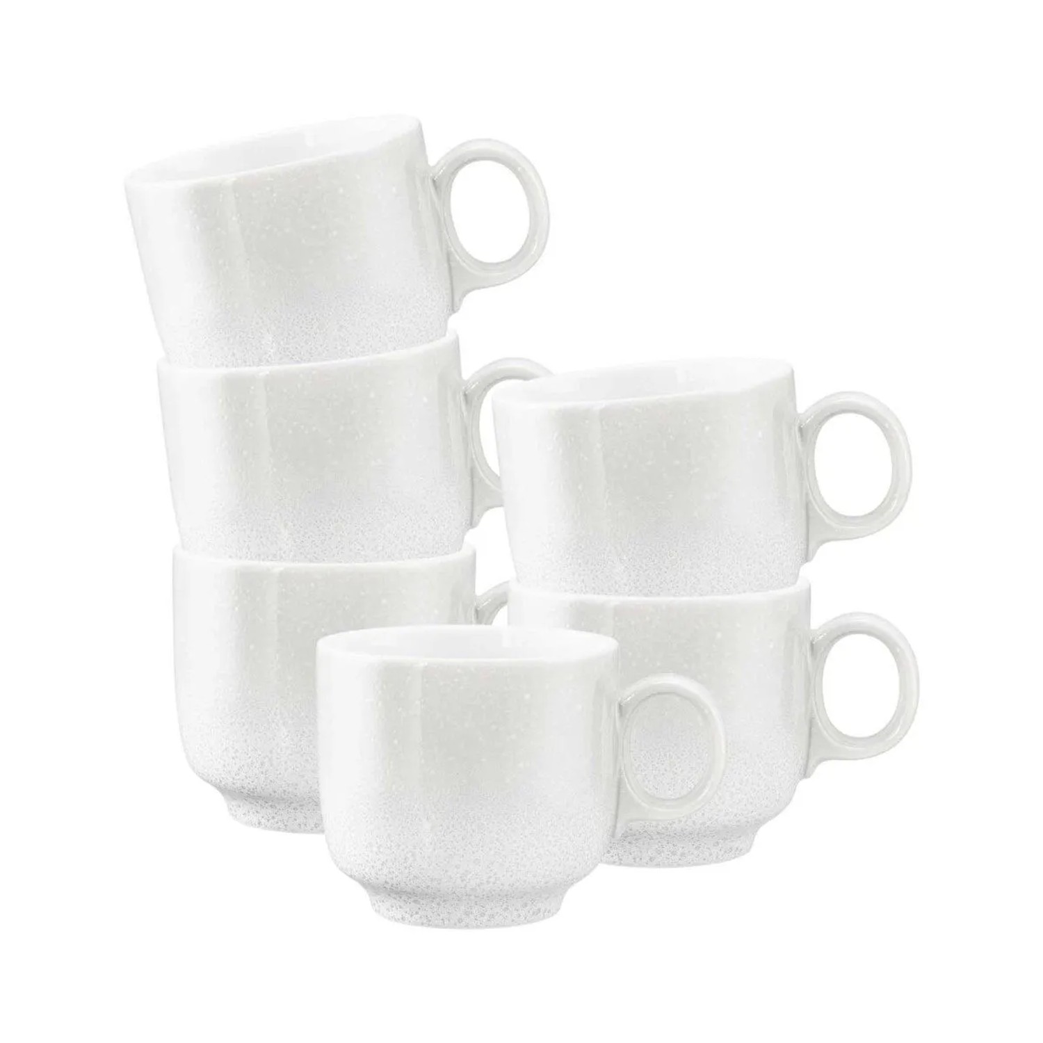 Seltmann Weiden Sento Home Cappuccinotasse 300 ml 6er Set Weiß