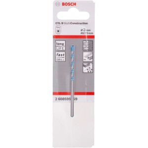 Bosch Universalbohrer Multi Construction Pro CYL-9, 3mm, für Beton, Holz, Metall.