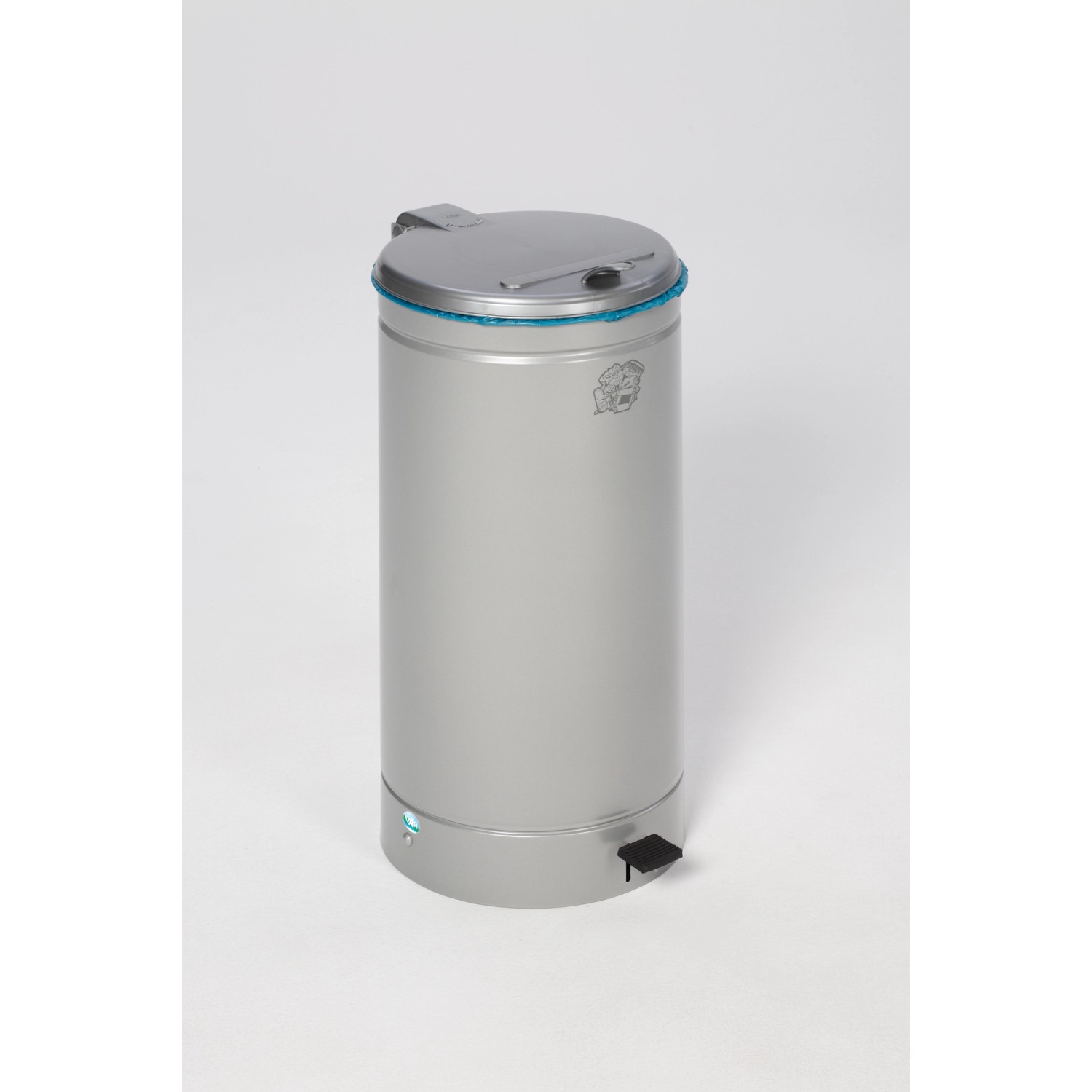 PROREGAL Großvolumiger Tretabfallsammler Mit Euro Pedal Für 60 70 Liter Säc günstig online kaufen