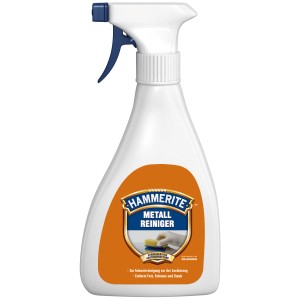 Hammerite Metall Reiniger Spray, 500ml Flasche. Reinigt und bereitet Oberflächen für Metallschutzlacke vor.