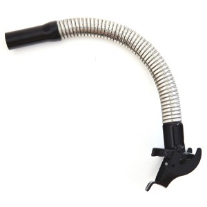 Flexibler BW Ausgießer für Kraftstoffkanister (5/10/20L), Metall, schwarz. Pannenhilfe für sicheres Betanken.