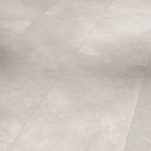 Parador Modular ONE Beton weiß, Steinstruktur Vinylboden mit 4-seitiger Fase.