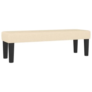 vidaXL Sitzbank Creme 100x30x30 cm Stoff 346649