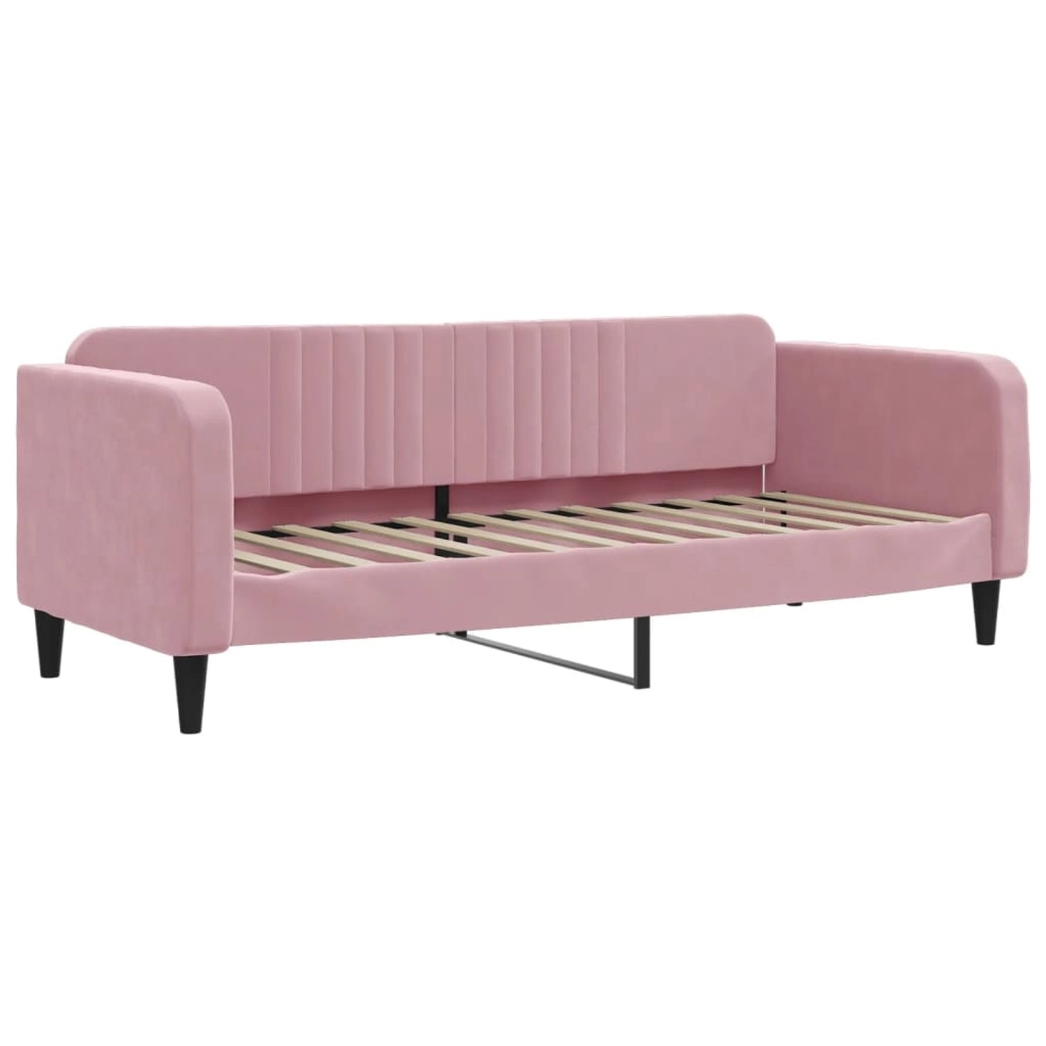 Thumbnail - vidaXL Tagesbett Rosa 80x200 cm Samt1842510