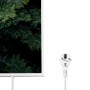 Könighaus Infrarotheizung 1000W mit Waldstraßen-Motiv, elektrische Heizung.