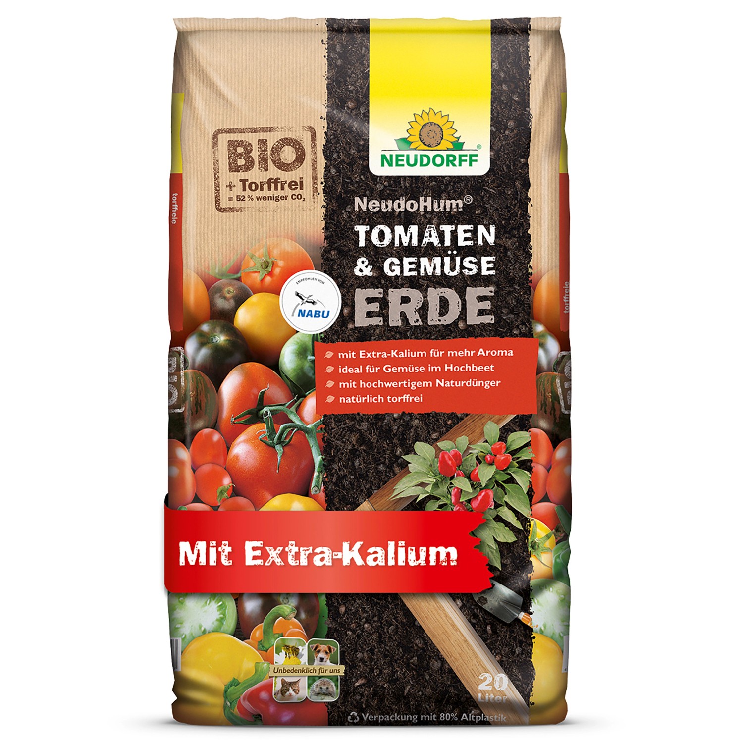 Neudorff Neudohum Tomaten- und Gemüseerde 20 l