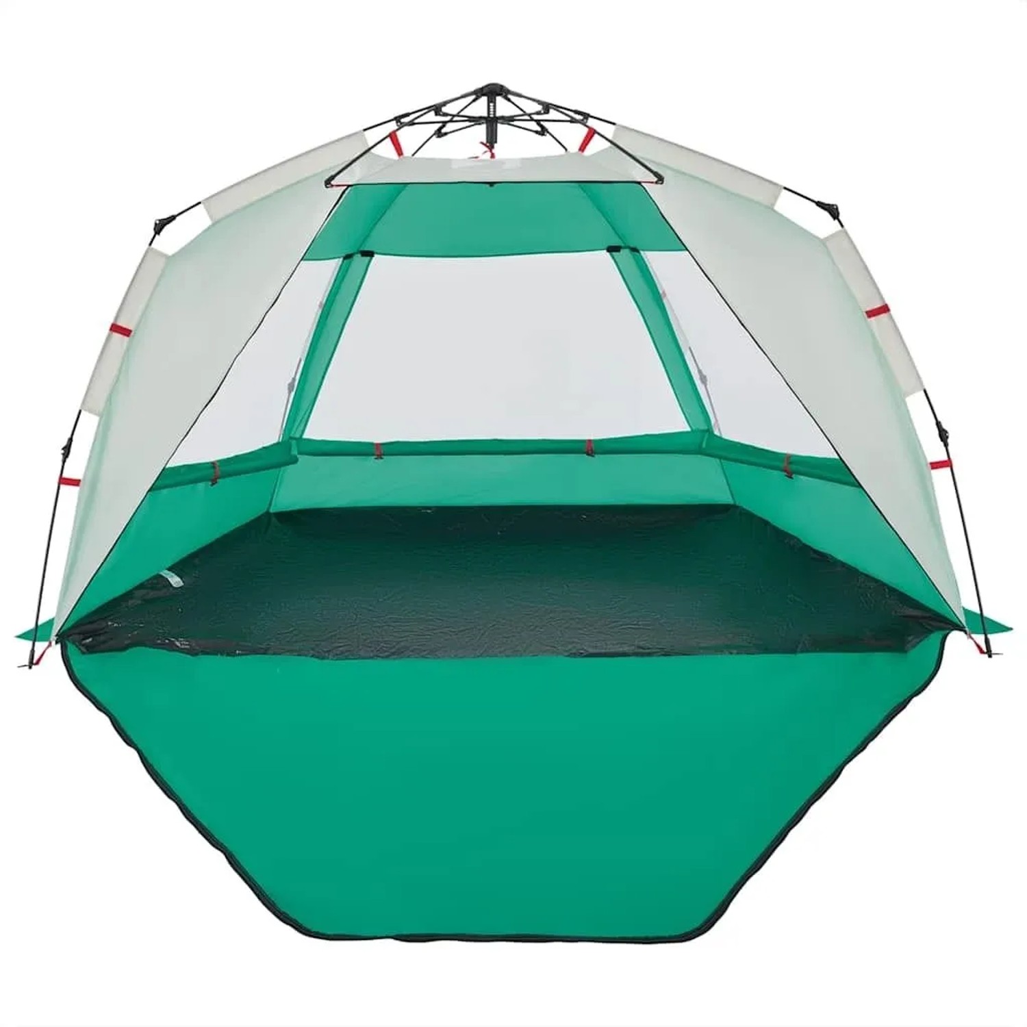 Furnicato Strandzelt Quick Release System Meergrün 255 X 145 X 142 Cm_8