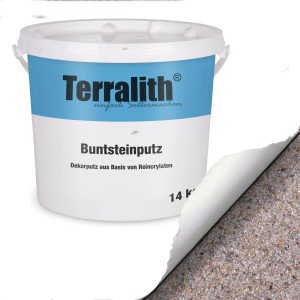 Terralith Buntsteinputz Mosaikputz 1mm 14 kg BSP1024 Beige