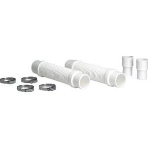 Summer Fun Schlauchanschlußset 32/38 mm, 2 Schläuche, 4 Schellen, 2 Adapter für Pool-Installationen.