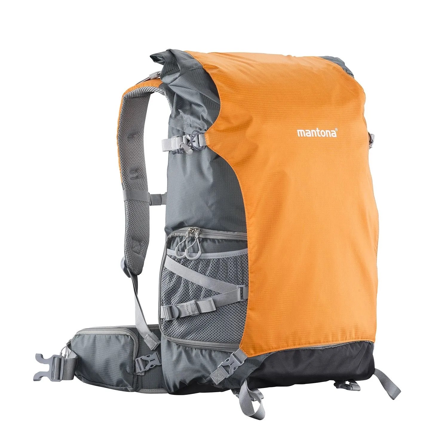 Mantona Kamera Rucksack Elementspro 50 Orange 26X35X60Cm Outdoor Foto Hülle 15 Zoll