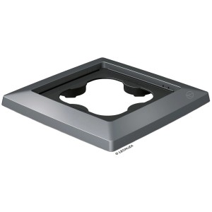 Lechuza Rolluntersetzer Cubico 30, anthrazit metallic, 32x32 cm für Pflanzkübel.