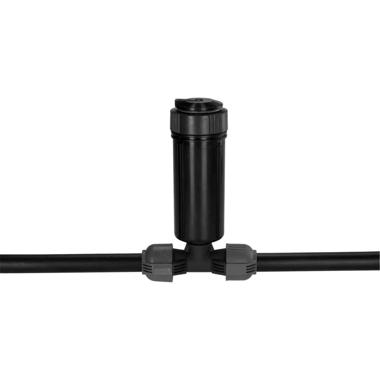 Gardena T-Stück für Sprinkler-Systeme, 25 mm x 19 mm Außengewinde, zur Verbindung von Regnern.