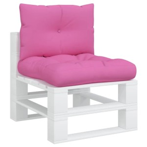 vidaXL Palettenkissen 2 Stk Rosa Oxford-Gewebe 360854