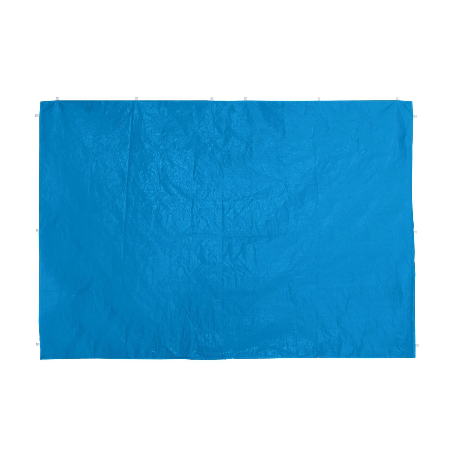 Relaxdays Pavillon Seitenteile 2er Set PE PVC Blau Wasserdicht ohne Fenster 2 m x 3 m je 0,6 kg